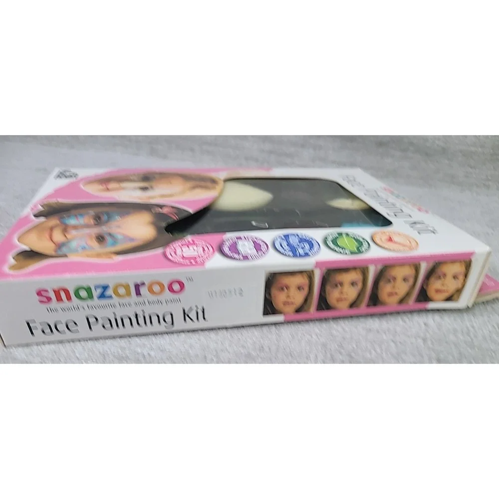 SNAZAROO Face Painting Kit - Multi‎ Colored with Instruction - Never Used